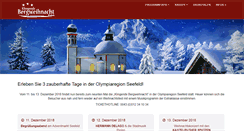Desktop Screenshot of klingende-bergweihnacht.at